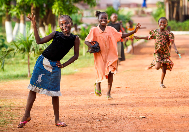 central african republic school girls